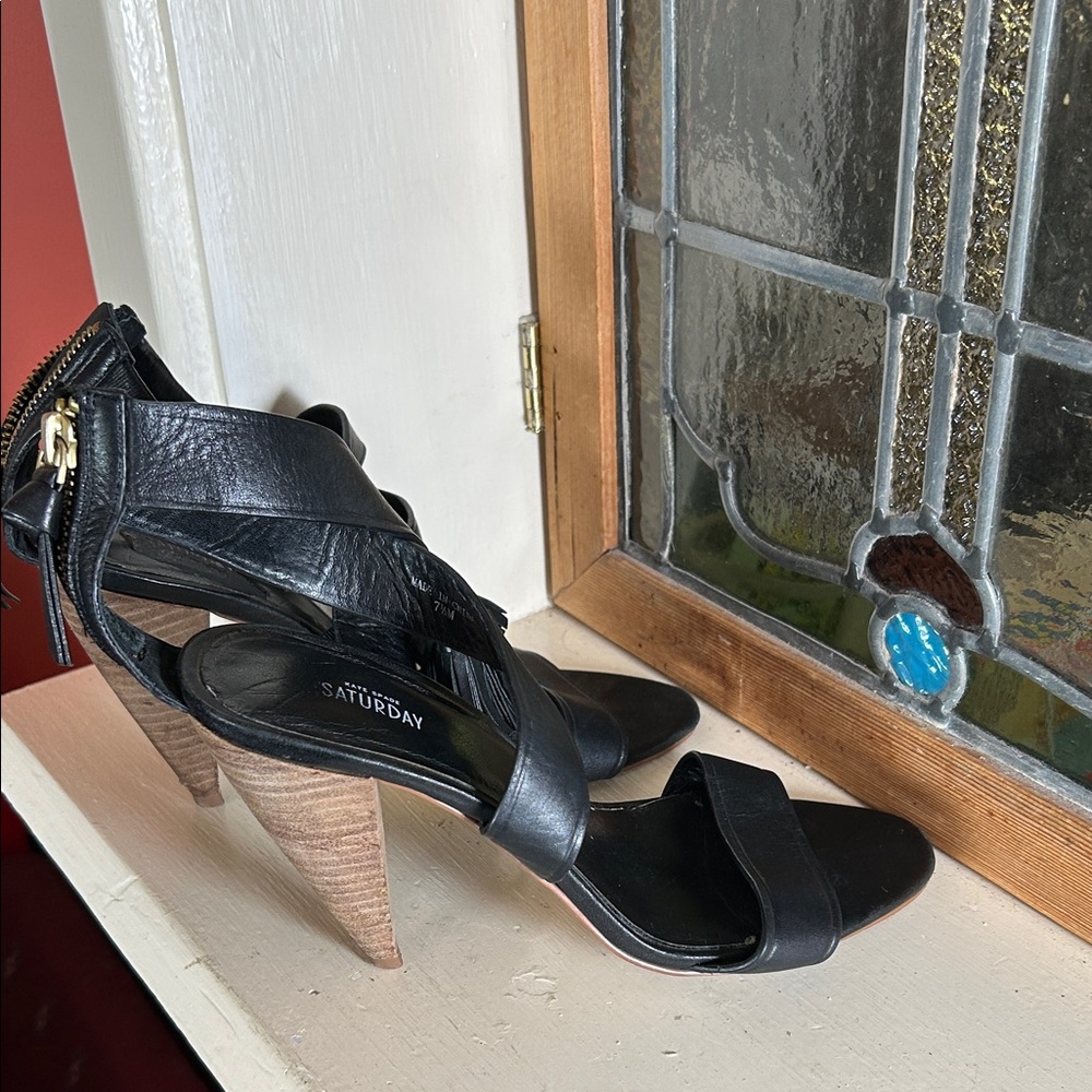 Kate Spade Black Tassel Sandals - Picture 4 of 8